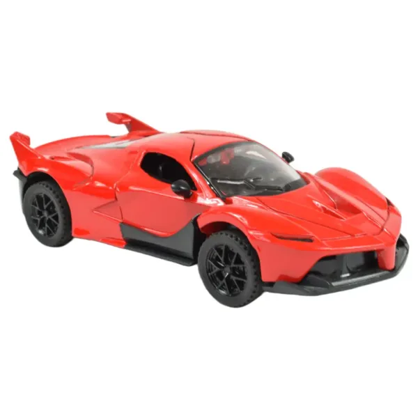 Die-Cast: Метален луксозен спортен автомобил с отварящи се врати, в различни варианти 12см 1бр изображение 5