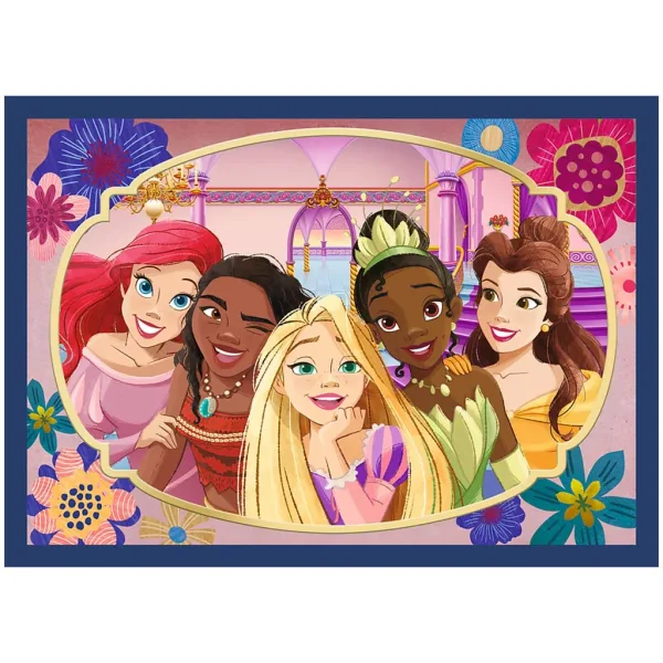 Disney Принцеси - 4 в 1 пъзел 4 x 88 бр. - Trefl изображение 2