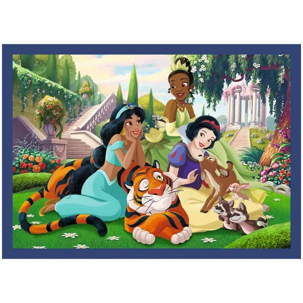Disney Принцеси - 4 в 1 пъзел 4 x 88 бр. - Trefl изображение 3
