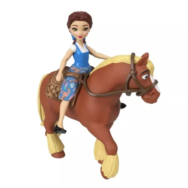 Disney Принцеси: Мини Бел принцеса кралска конюшня - Mattel изображение 2