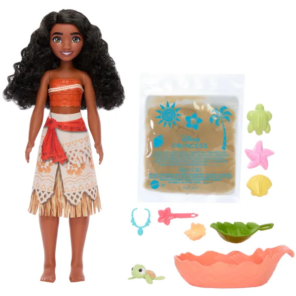 Disney Принцеси: Моана 2 кукла плажен комплект с пясък – Mattel изображение 4