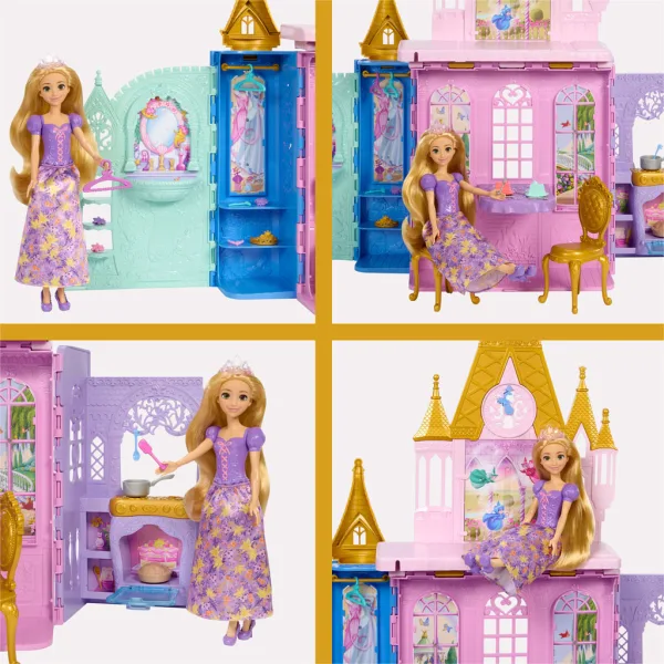 Disney Принцеси Замък с Рапунцел - Mattel изображение 5