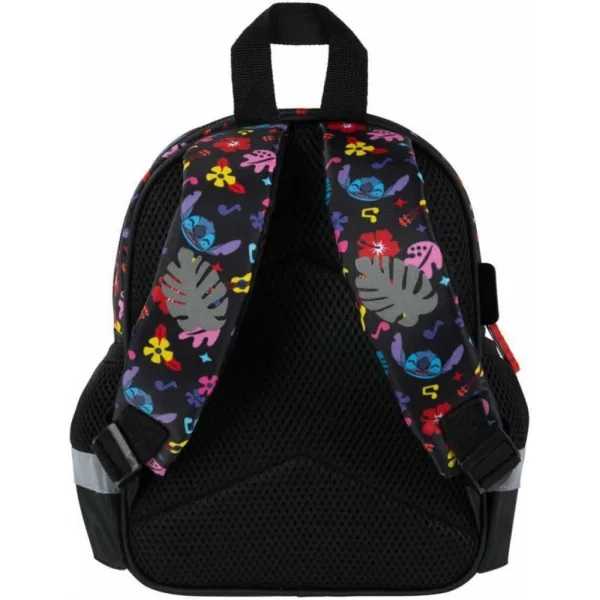 Disney Stitch Aloha черен цвят детска раница 29x22x9 см изображение 2