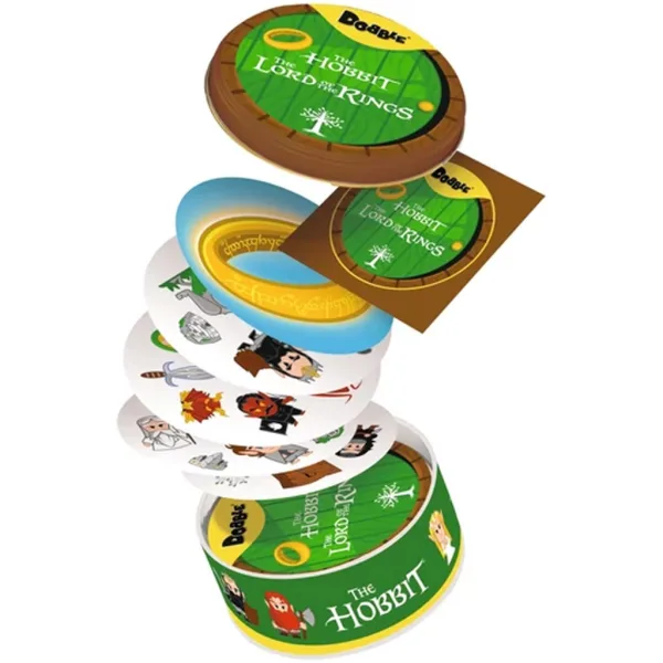 Dobble Hobbit - По следите на пръстена настолна игра изображение 2