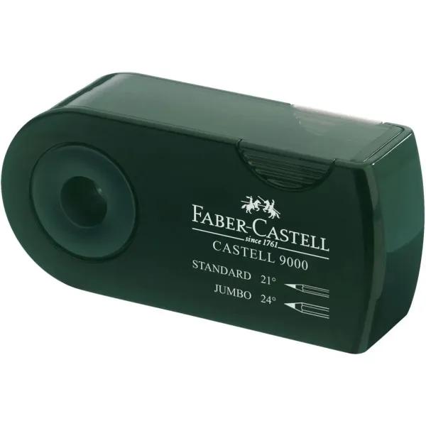 Faber-Castell: Castell 9000 зелено двойно острило изображение 2