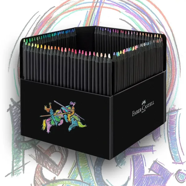Faber-Castell: Черна серия цветни моливи комплект 100бр. изображение 2