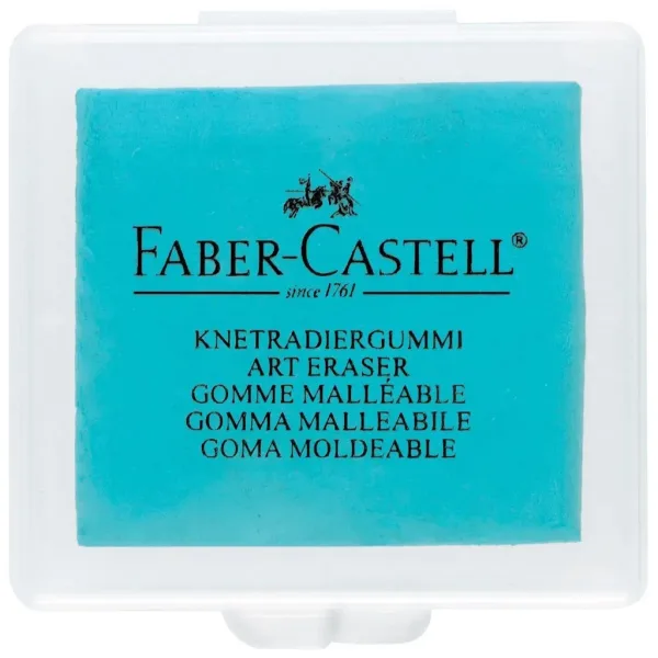 Faber-Castell: Мека моделираща гума в пластмасова кутия, в различни варианти 1бр изображение 2