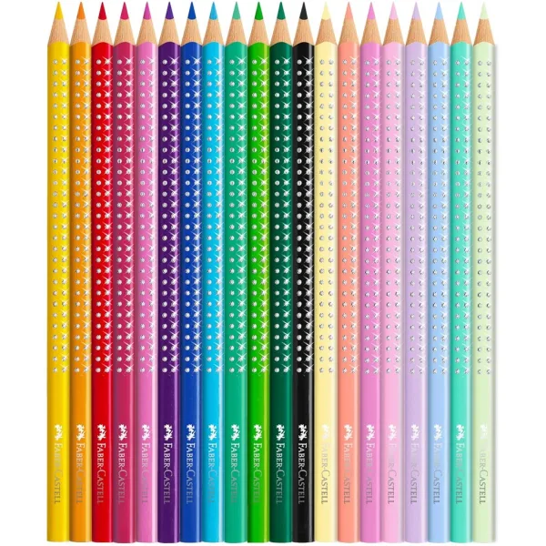 Faber-Castell: Sparkle Butterfly 20бр. цветни моливи в метална кутия изображение 2