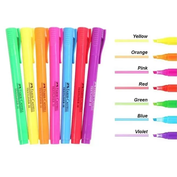 Faber-Castell: Textliner 38 Комплект флуоресцентни маркери 8 броя изображение 2