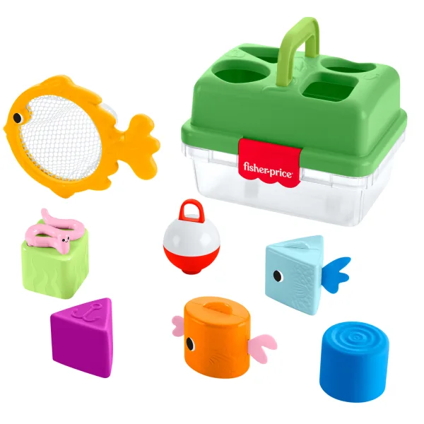 Fisher-Price: Формообразуваща риболовна кутия - Mattel изображение 2