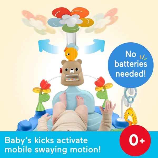 Fisher-Price: Интерактивен килим за игра с мечета - Mattel изображение 3