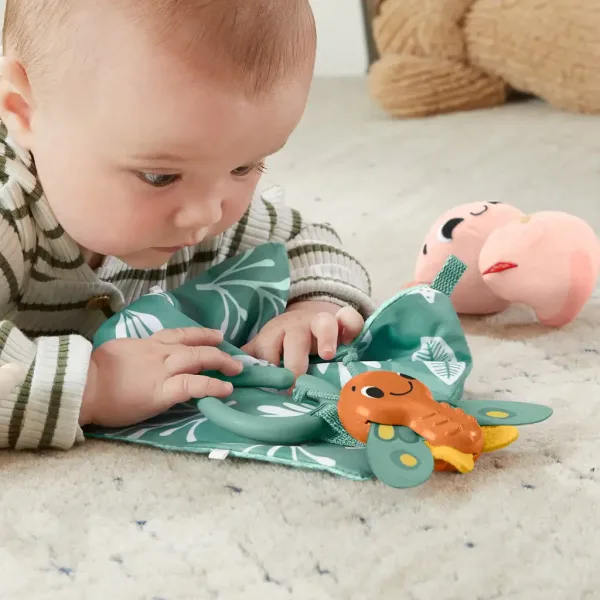 Fisher-Price: Sensimals Здравей усещане 4 бр. бебешки играчки комплект - Mattel изображение 6