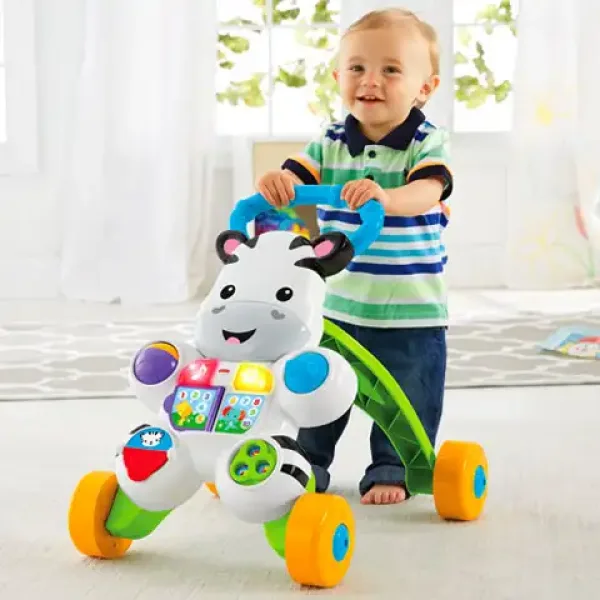 Fisher-Price: Зебра за помощ при ходене - Mattel изображение 3