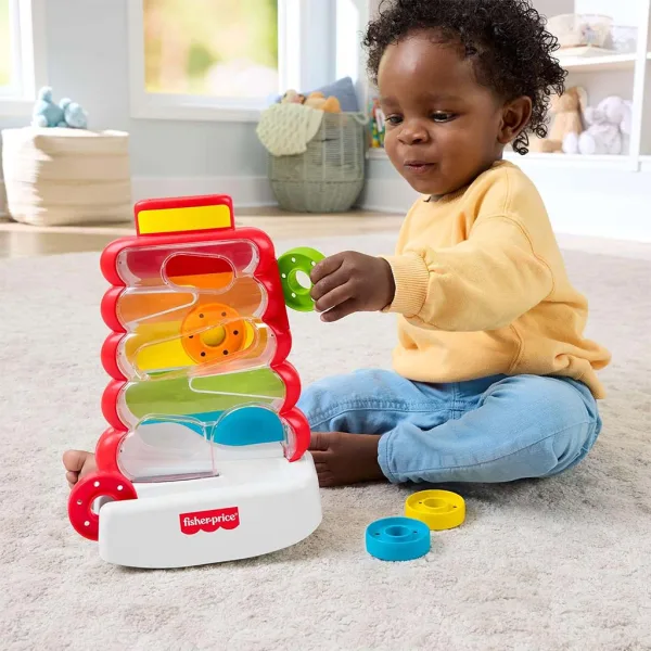 Fisher-Price: Звънтяща кула с пръстени - Mattel изображение 2