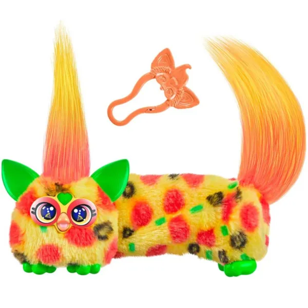 Furby: DJ Furblets Pepp-Oh-Roni интерактивна плюшена фигура - Hasbro изображение 2