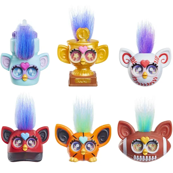 Furby: Minis Sports – комплект от 6 фигурки - Hasbro изображение 2