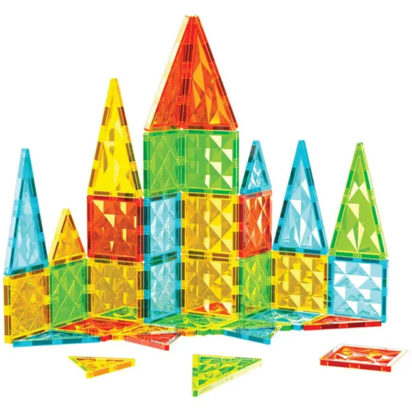 Geomag Magnetic Tiles Gems магнитни строителни плочки 44бр. изображение 2