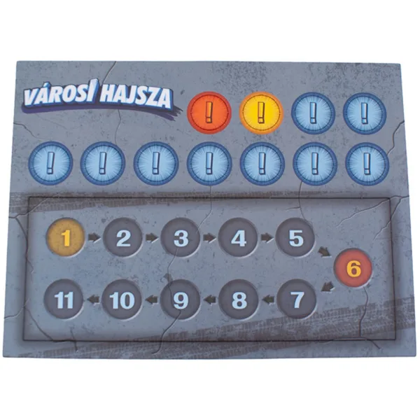 Градско преследване настолна игра изображение 3