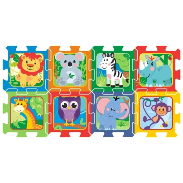Happy Zoo - Щастлив Зоопарк гъбен пъзел изображение 3