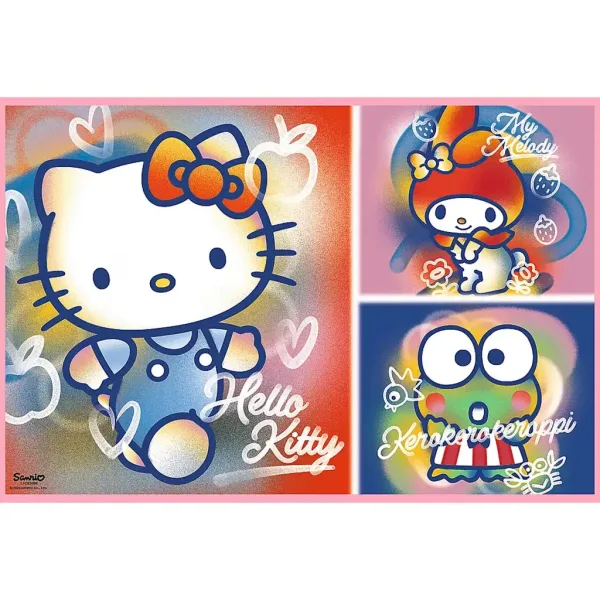 Hello Kitty и приятели 2x200 пъзел - Trefl изображение 2