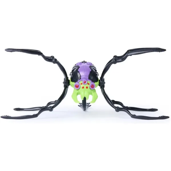 Hex Bots: Skitter Bot интерактивен робот-паяк – зелен-лилав - Spin Master изображение 2