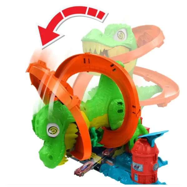 Hot Wheels: Атака на Тиранозавъра - Mattel изображение 3