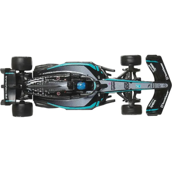 Hot Wheels F1 комплект от 2 колички - Mercedes: Antonelli + Russell - Mattel изображение 3