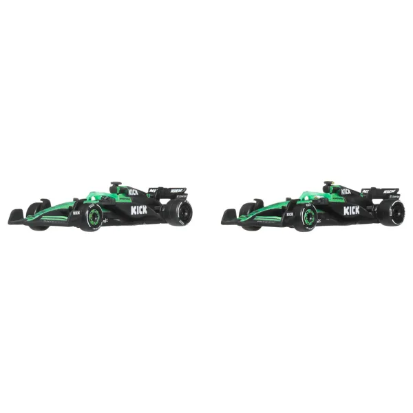 Hot Wheels F1 Комплект от 2 колички - Sauber: Hulkenberg + Bortoleto - Mattel изображение 2