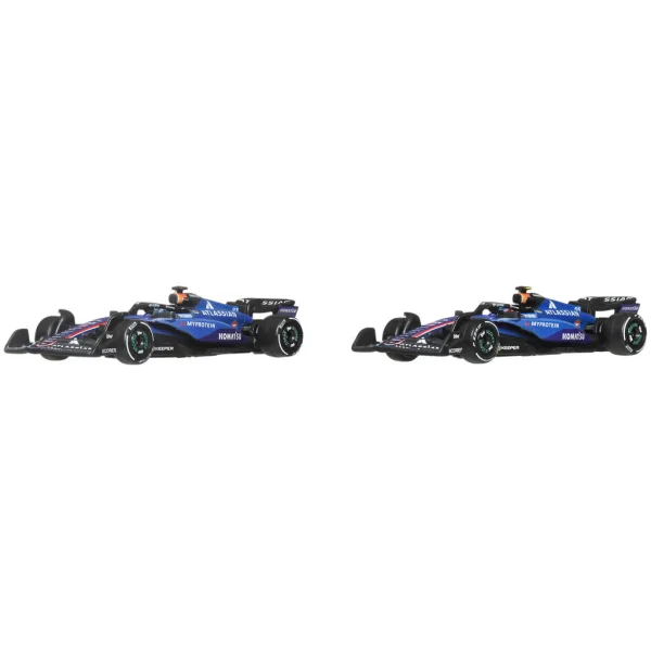 Hot Wheels F1 Комплект от 2 колички - Williams: Sainz + Albon - Mattel изображение 2