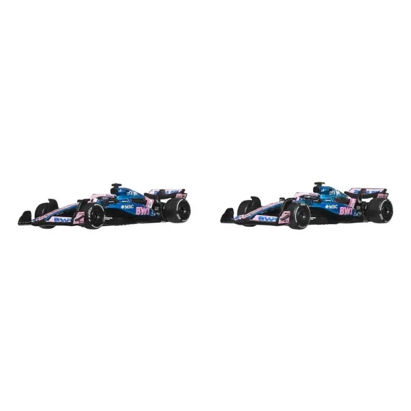 Hot Wheels F1 Малки колички 2-ри пакет - Alpine: Gasly + Colapinto - Mattel изображение 2