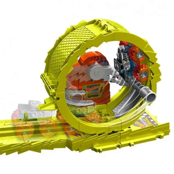 Hot Wheels Monster Trucks: Power Smasher Лов на писта - Mattel изображение 2