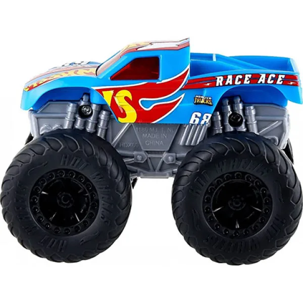 Hot Wheels Monster Trucks Race Ace превозно средство с светлини и звуци 1/43 - Mattel изображение 2