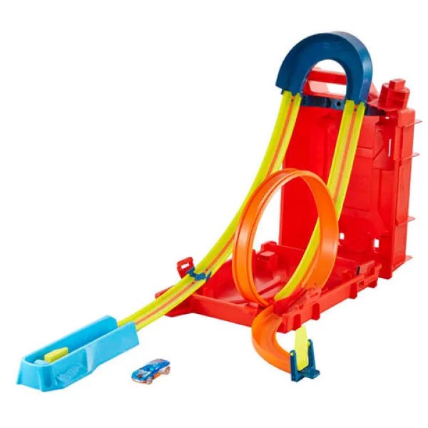 Hot Wheels Track Builder Бензинова канистра писта комплект - Mattel изображение 2