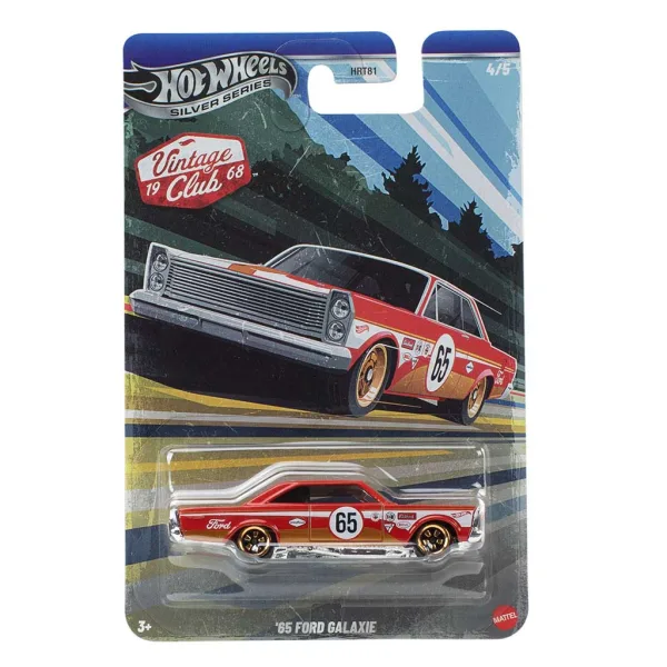 Hot Wheels: Vintage '65 Ford Galaxie количка 1/64 - Mattel изображение 1