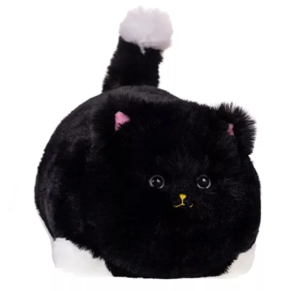 Huggy Luv: Интерактивна плюшена играчка с звук - черна котка изображение 2