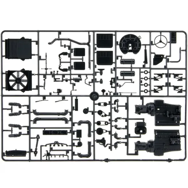 Italeri 1/24 Американски Superliner камион модел изображение 5