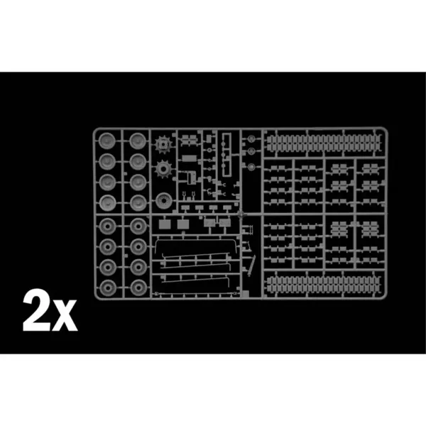 Italeri 1/35 M1A1 Abrams танк модел изображение 8
