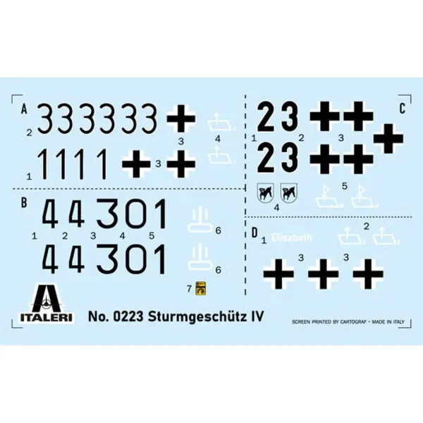 Italeri 1/35 Sd.Kfz. 167 Sturmgeschütz IV штурмови танк модел изображение 2