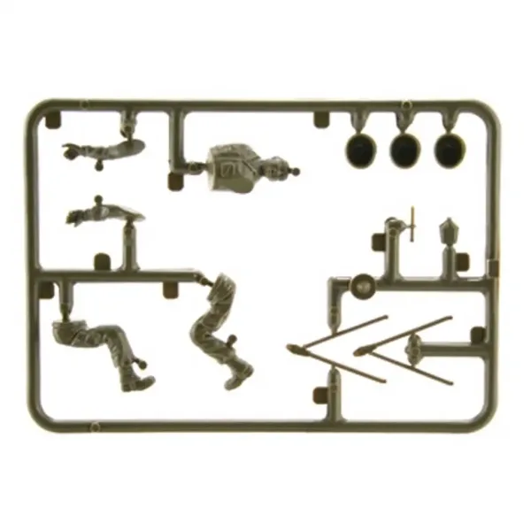 Italeri 1/35 Willys MB военно Jeep с ремарке модел изображение 4