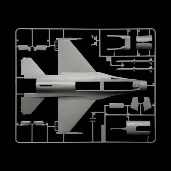 Italeri 1/48 F-16C Fighting Falcon самолетен модел изображение 5