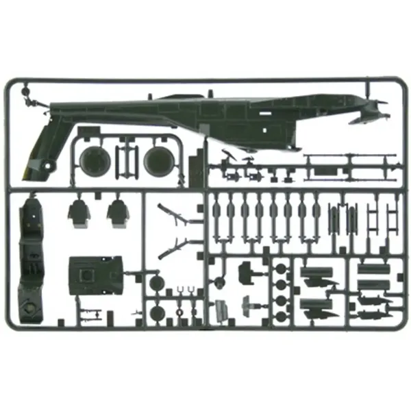 Italeri 1/72 AH-64 Apache хеликоптер модел изображение 3