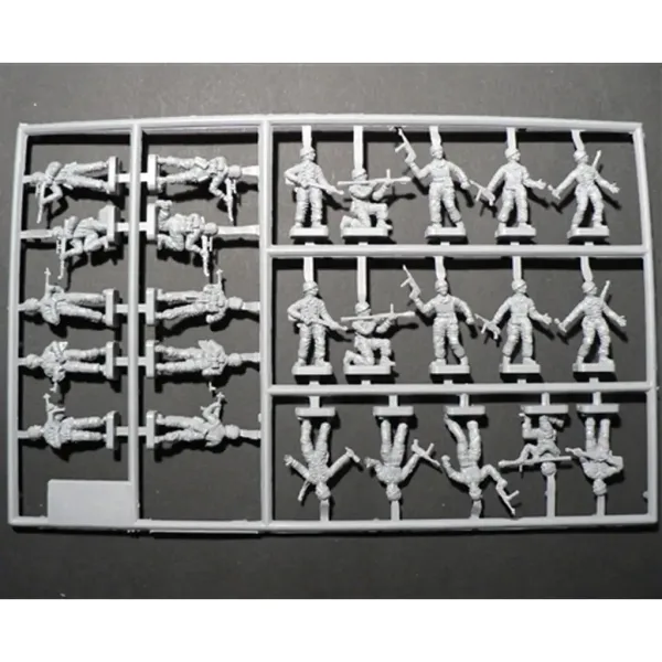 Italeri 1/72 Германски парашутисти Немски военни фигурки модел изображение 3