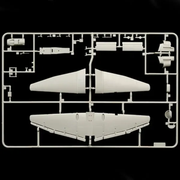 Italeri 1/72 Ju-87 B2/R2 Stuka бомбардировач модел изображение 5