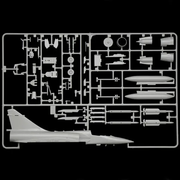Italeri 1/72 Mirage 2000C изтребител модел изображение 5