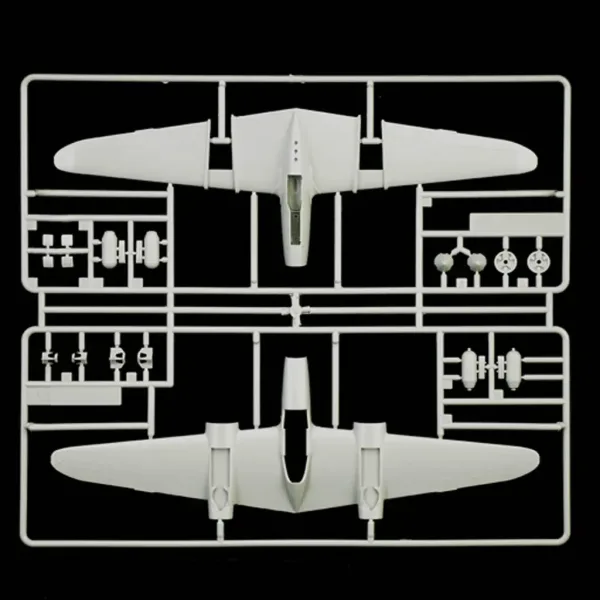 Italeri 1/72 P-38J Lightning самолетен модел изображение 6