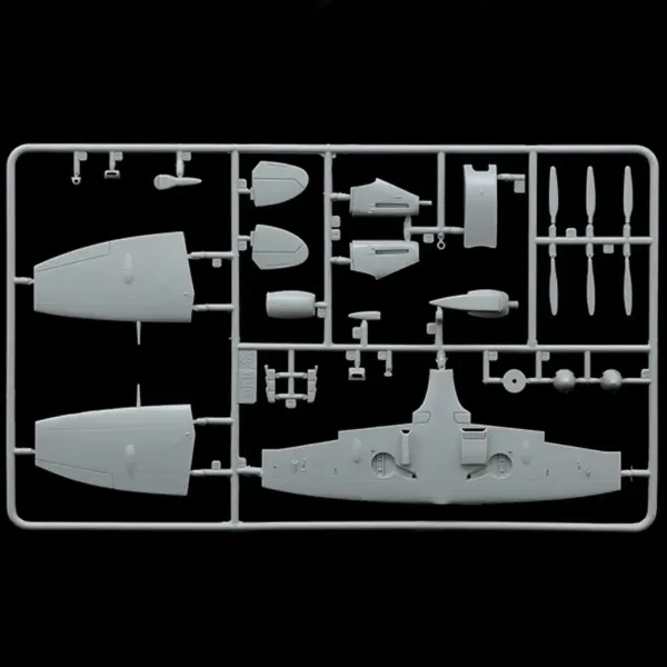 Italeri 1/72 Spitfire Mk. Vb изтребител модел изображение 4