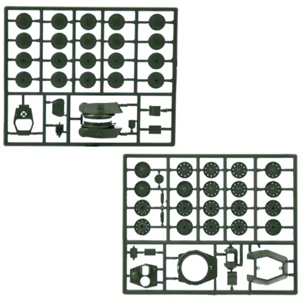 Italeri 1/72 T-34/76 Модел 1943 танк модел изображение 9