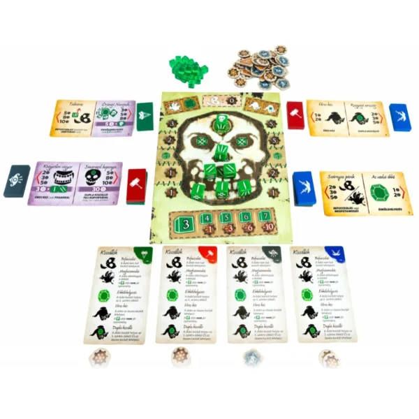 Изумрудени черепи настолна игра изображение 3