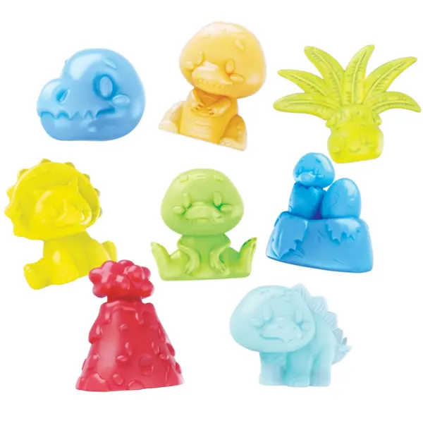 Jelly Gelz Dinos комплект за творческо създаване на фигурки от желе с динозаври - Simba Toys изображение 2