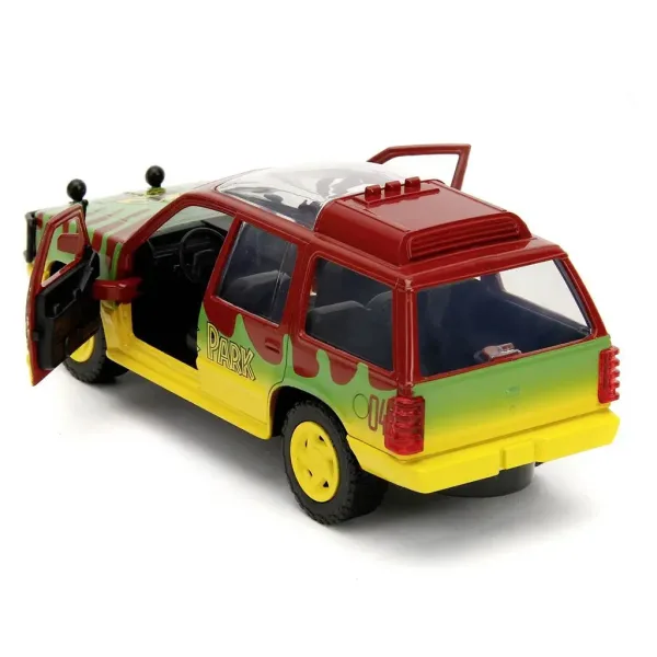 Jurassic World 1993 Ford Explorer 1/32 автомобилен модел - Simba Toys изображение 3